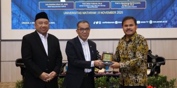 Perkuat Sinergi Riset dan Industri antara Mendiktisaintek RI dan Unram