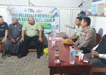 FKUB dan Polres KSB Awasi Kegiatan Ibadah Malam Natal