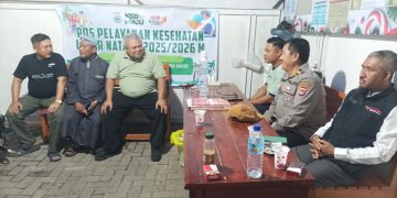 FKUB dan Polres KSB Awasi Kegiatan Ibadah Malam Natal