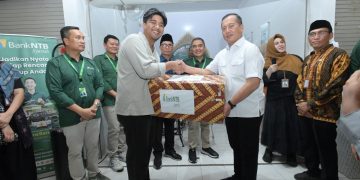 Gubernur Iqbal Berikan Apresiasi untuk Merchant QRIS Bank NTB Syariah