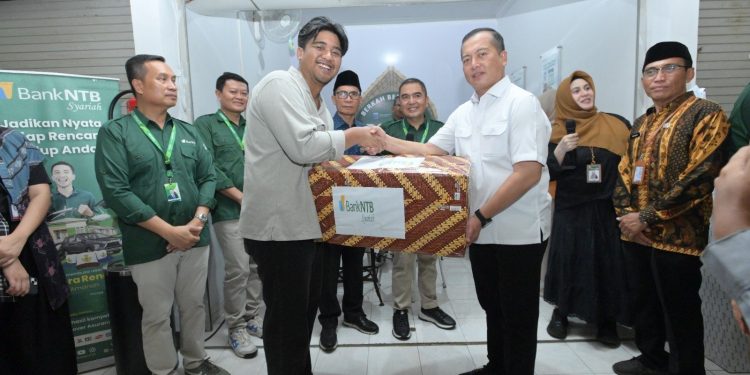Gubernur Iqbal Berikan Apresiasi untuk Merchant QRIS Bank NTB Syariah