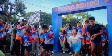 500 Pelari Ikut Memeriahkan Fun Run di Desa Tempos Lobar Kembali Hidup