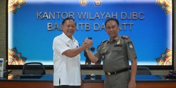 Kasat Pol PP NTB dan Bea Cukai Samakan Langkah Perkuat Pengawasan Rokok Ilegal