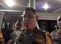 Polisi Melaksanakan Patroli Keamanan Malam Natal di Mataram