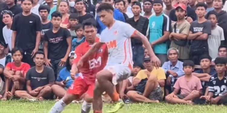 Osvaldo Haay, Mantan Pemain Timnas Indonesia Bermain Tarkam di Sekotong