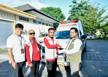 Dukung Kemanusiaan di Aceh, Bank Fasilitasi Operasional Ambulance Tim Medis NTB
