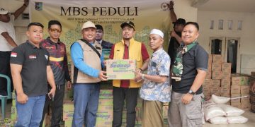 Bantuan Logistik Aksi Peduli MBS untuk Korban Bencana Sekotong