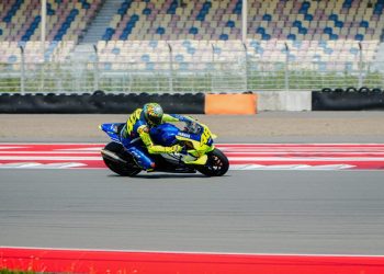 Rossi Uji Coba Sirkuit Mandalika