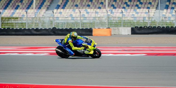 Rossi Uji Coba Sirkuit Mandalika