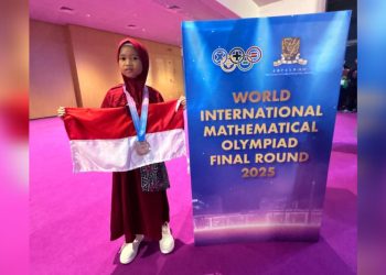 Siswa SD NTB Meraih Medali Emas di WIMO 2026 China