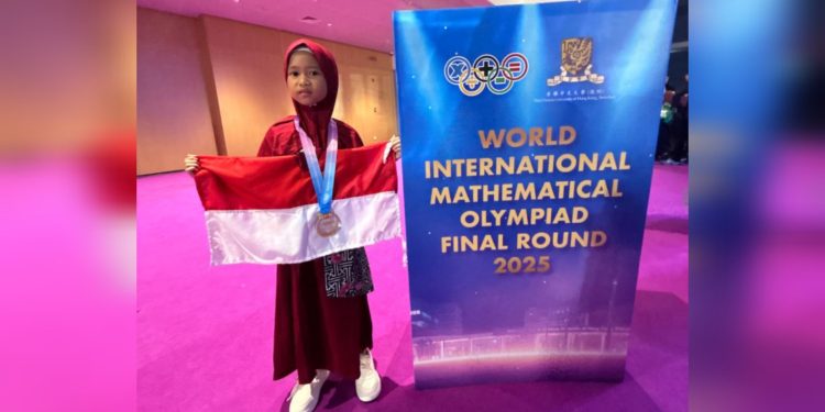 Siswa SD NTB Meraih Medali Emas di WIMO 2026 China