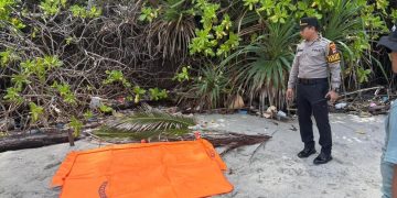 Kasus Penemuan Mayat di Pantai Pandanan Dinyatakan Tidak Ada Unsur Pidana