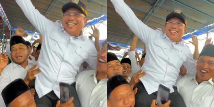 Momen Haru Terima SK PPPK Paruh Waktu Lobar Menangis dan Arak Bupati