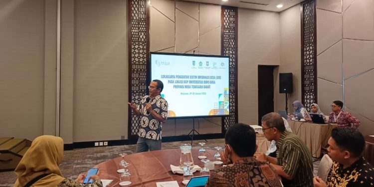 Perkuat Desa Berdaya melalui Lokakarya Sistem Informasi Desa di NTB