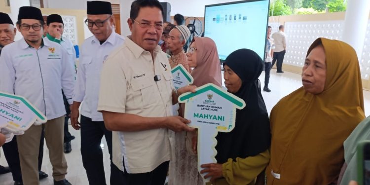 Percepat Pengentasan Kemiskinan Ekstrem, Rehab 73 Rumah di Lotim dengan Dana CSR dan Zakat