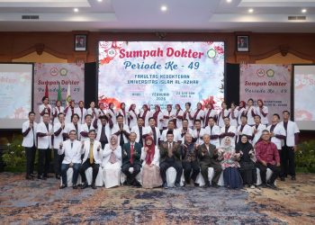 FK Unizar Kukuhkan 40 Dokter Baru Tegaskan Komitmen Dokter Rahmatan Lil Alamin