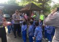 Peserta Didik TK Purnama Semangat Ikuti Polisi Sahabat Anak di Polsek Mataram